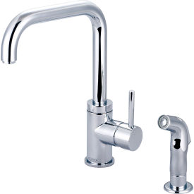 PIONEER INDUSTRIES INC 2MT182H Pioneer Motegi 2MT182H Single Lever Kitchen Faucet with Spray Polished Chrome image.