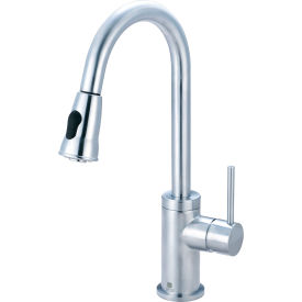 PIONEER INDUSTRIES INC 2MT250-SS Pioneer Motegi 2MT250-SS Single Lever Pull-Down Kitchen Faucet PVD Stainless Steel image.
