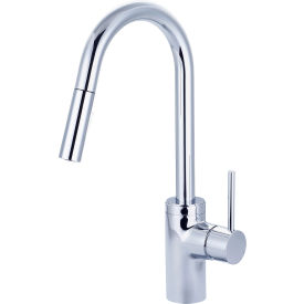 PIONEER INDUSTRIES INC 2MT260 Pioneer Motegi 2MT260 Single Lever Pull-Down Kitchen Faucet Polished Chrome image.