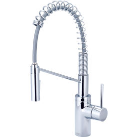 PIONEER INDUSTRIES INC 2MT275 Pioneer Motegi 2MT275 Single Lever Pre-Rinse Spring Pull-Down Kitchen Faucet Polished Chrome image.