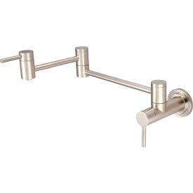 PIONEER INDUSTRIES INC 2MT600-BN Pioneer Motegi 2MT600-BN Wall Mount Pot Filler PVD Brushed Nickel image.