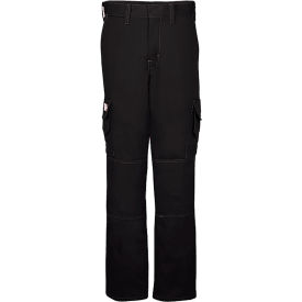 CODET NEWPORT CORP 3233US9/OS-34-BLK-48 Big Bill Cargo Pants with Double Reinforced Knees, Flame Resistant, 48W x 34L, Black image.