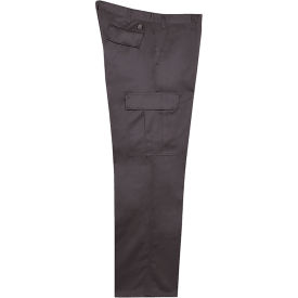 Big Bill 6 Pocket Cargo Pants, Heavy-Duty Twill, 33W x 30L, Gray