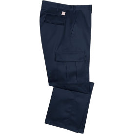 Big Bill 6 Pocket Cargo Pants, Heavy-Duty Twill, 40W x 32L, Dark Navy