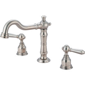 PIONEER INDUSTRIES INC 3AM400-BN Pioneer Americana 3AM400-BN Two Handle Bathroom Widespread Faucet with Pop-Up PVD Brushed Nickel image.