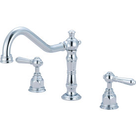 PIONEER INDUSTRIES INC 3AM400 Pioneer Americana 3AM400 Two Handle Bathroom Widespread Faucet with Pop-Up Polished Chrome image.
