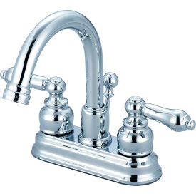 PIONEER INDUSTRIES INC 3BR300 Pioneer Brentwood 3BR300 Two Handle Bathroom Faucet with Pop-Up Polished Chrome image.