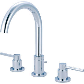 PIONEER INDUSTRIES INC 3MT400 Pioneer Motegi 3MT400 Two Handle Bathroom Widespread Faucet with Brass Pop-Up Polished Chrome image.