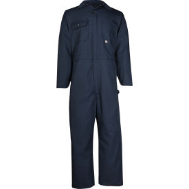 CODET NEWPORT CORP 429/OS-R-NAY-48 Big Bill Deluxe Work Coveralls, 48 Regular, Navy image.