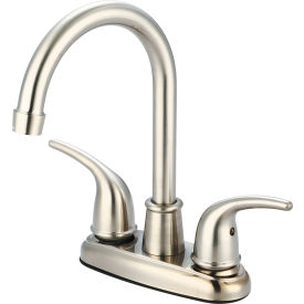 PIONEER INDUSTRIES INC B-8150-BN Olympia Accent B-8150-BN Two Handle Bar Faucet PVD Brushed Nickel image.