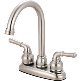 PIONEER INDUSTRIES INC B-8160-BN Olympia Accent B-8160-BN Two Handle Bar Faucet PVD Brushed Nickel image.