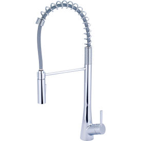 PIONEER INDUSTRIES INC K-5015 Olympia i2 K-5015 Single Lever Pre-Rinse Spring Pull-Down Kitchen Faucet Polished Chrome image.