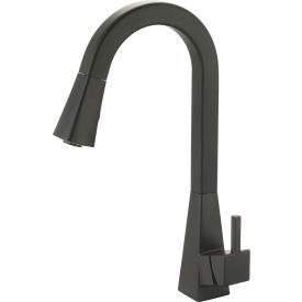 PIONEER INDUSTRIES INC K-5060-MB Olympia i3 K-5060-MB Single Lever Pull-Down Kitchen Faucet Matte Black image.