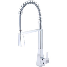 PIONEER INDUSTRIES INC K-5070 Olympia i3 K-5070 Single Lever Pre-Rinse Spring Pull-Down Kitchen Faucet Polished Chrome image.