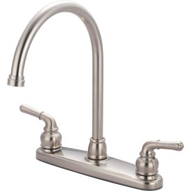 PIONEER INDUSTRIES INC K-5340-BN Olympia Accent K-5340-BN Two Handle Kitchen Faucet PVD Brushed Nickel image.