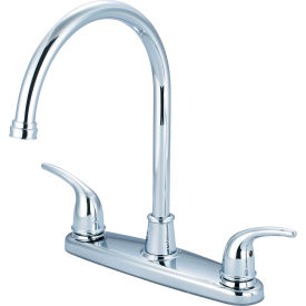 PIONEER INDUSTRIES INC K-5370 Olympia Accent K-5370 Two Handle Kitchen Faucet Polished Chrome image.