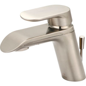 PIONEER INDUSTRIES INC L-6030-BN Olympia i1 L-6030-BN Single Lever Bathroom Faucet with Pop-Up PVD Brushed Nickel image.
