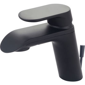 PIONEER INDUSTRIES INC L-6030-MB Olympia i1 L-6030-MB Single Lever Bathroom Faucet with Pop-Up Matte Black image.