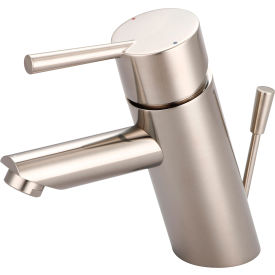 PIONEER INDUSTRIES INC L-6050-BN Olympia i2 L-6050-BN Single Lever Bathroom Faucet with Pop-Up PVD Brushed Nickel image.