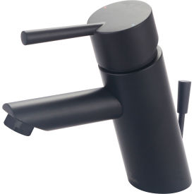 PIONEER INDUSTRIES INC L-6050-MB Olympia i2 L-6050-MB Single Lever Bathroom Faucet with Pop-Up Matte Black image.