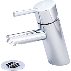 PIONEER INDUSTRIES INC L-6051G Olympia i2 L-6051G Single Lever Bathroom Faucet with Grid Strainer Polished Chrome image.