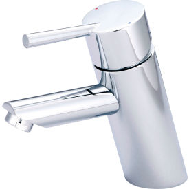 PIONEER INDUSTRIES INC L-6055 Olympia i2 L-6055 Single Lever Bathroom Faucet with Push Drown Drain Polished Chrome image.
