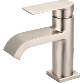 PIONEER INDUSTRIES INC L-6093-BN Olympia i4 L-6093-BN Single Lever Bathroom Faucet with Touch Drown Drain PVD Brushed Nickel image.