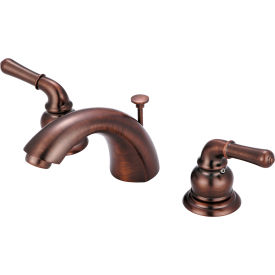 PIONEER INDUSTRIES INC L-7330-ORB Olympia Accent L-7330-ORB Two Handle Bathroom Widespread Faucet with Pop-Up Oil Rubbed Bronze image.