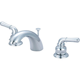 PIONEER INDUSTRIES INC L-7330 Olympia Accent L-7330 Two Handle Bathroom Widespread Faucet with Pop-Up Polished Chrome image.