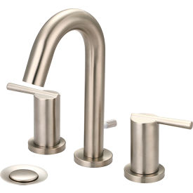 Olympia i2v L-7420-BN Two Handle Bathroom Widespread Faucet with Pop-Up PVD Brushed Nickel
