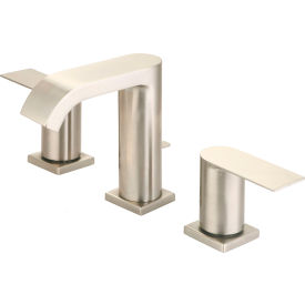 PIONEER INDUSTRIES INC L-7490-BN Olympia i4 L-7490-BN Two Handle Bathroom Widespread Faucet with Pop-UP PVD Brushed Nickel image.