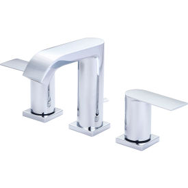 PIONEER INDUSTRIES INC L-7490 Olympia i4 L-7490 Two Handle Bathroom Widespread Faucet with Pop-UP Polished Chrome image.