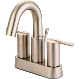 PIONEER INDUSTRIES INC L-7520-BN Olympia i2v L-7520-BN Two Handle Bathroom Faucet with Pop-Up PVD Brushed Nickel image.