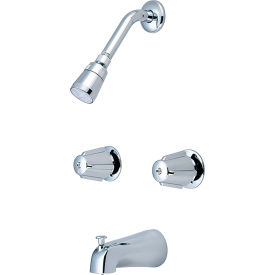 PIONEER INDUSTRIES INC P-1210 Olympia Elite P-1210 Two Handle Tub/Shower Set Polished Chrome image.