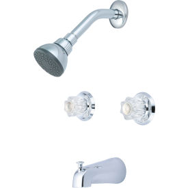 PIONEER INDUSTRIES INC P-1240 Olympia Elite P-1240 Two Handle Shower Set Polished Chrome image.