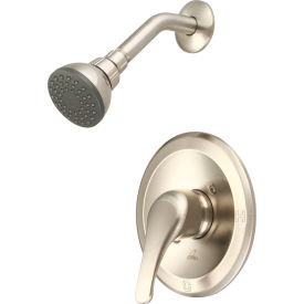 PIONEER INDUSTRIES INC T-2302-BN Olympia Elite T-2302-BN Single Lever Shower Trim Only PVD Brushed Nickel image.