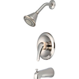 PIONEER INDUSTRIES INC T-2306-BN Olympia Elite T-2306-BN Single Lever Tub/Shower Trim Kit Only PVD Brushed Nickel image.