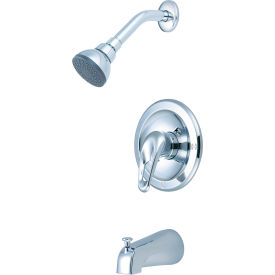 PIONEER INDUSTRIES INC T-2310 Olympia Elite T-2310 Single Lever Tub/Shower Trim Kit Only Polished Chrome image.