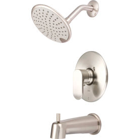 PIONEER INDUSTRIES INC T-2334-BN Olympia i1 T-2334-BN Single Lever Tub/Shower Trim Kit Only PVD Brushed Nickel image.