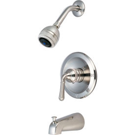 PIONEER INDUSTRIES INC T-2340-BN Olympia Accent T-2340-BN Single Lever Tub/Shower Trim Kit Only PVD Brushed Nickel image.