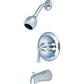 PIONEER INDUSTRIES INC T-2340 Olympia Accent T-2340 Single Lever Tub/Shower Trim Kit Only Polished Chrome image.