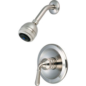PIONEER INDUSTRIES INC T-2342-BN Olympia Accent T-2342-BN Single Lever Shower Trim Kit Only PVD Brushed Nickel image.
