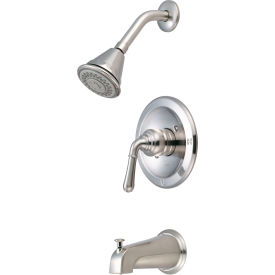 PIONEER INDUSTRIES INC T-2350-BN Olympia Accent T-2350-BN Single Lever Tub/Shower Trim Kit Only PVD Brushed Nickel image.