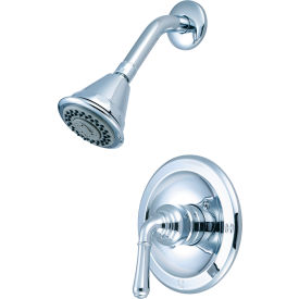 PIONEER INDUSTRIES INC T-2352 Olympia Accent T-2352 Single Lever Shower Trim Kit Only Polished Chrome image.