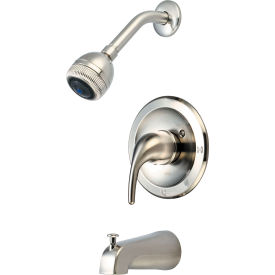 PIONEER INDUSTRIES INC T-2360-BN Olympia Accent T-2360-BN Single Lever Tub/Shower Trim Kit Only PVD Brushed Nickel image.