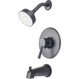 PIONEER INDUSTRIES INC T-2370-MB Olympia i2 T-2370-MB Single Lever Tub/Shower Trim Kit Only Matte Black image.