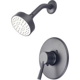 PIONEER INDUSTRIES INC T-2372-MB Olympia i2 T-2372-MB Single Lever Shower Trim Kit Only Matte Black image.