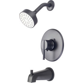 PIONEER INDUSTRIES INC T-2380-MB Olympia i2v T-2380-MB Single Lever Tub/Shower Trim Kit Only Matte Black image.