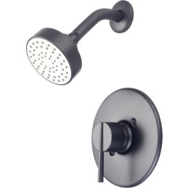 PIONEER INDUSTRIES INC T-2382-MB Olympia i2v T-2382-MB Single Lever Shower Trim Kit Only Matte Black image.