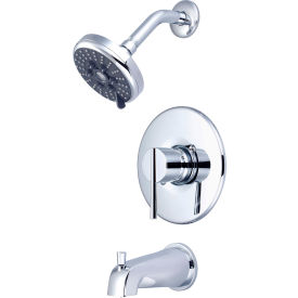 PIONEER INDUSTRIES INC T-2386 Olympia i2v T-2386 Single Lever Tub/Shower Trim Kit Only Polished Chrome image.